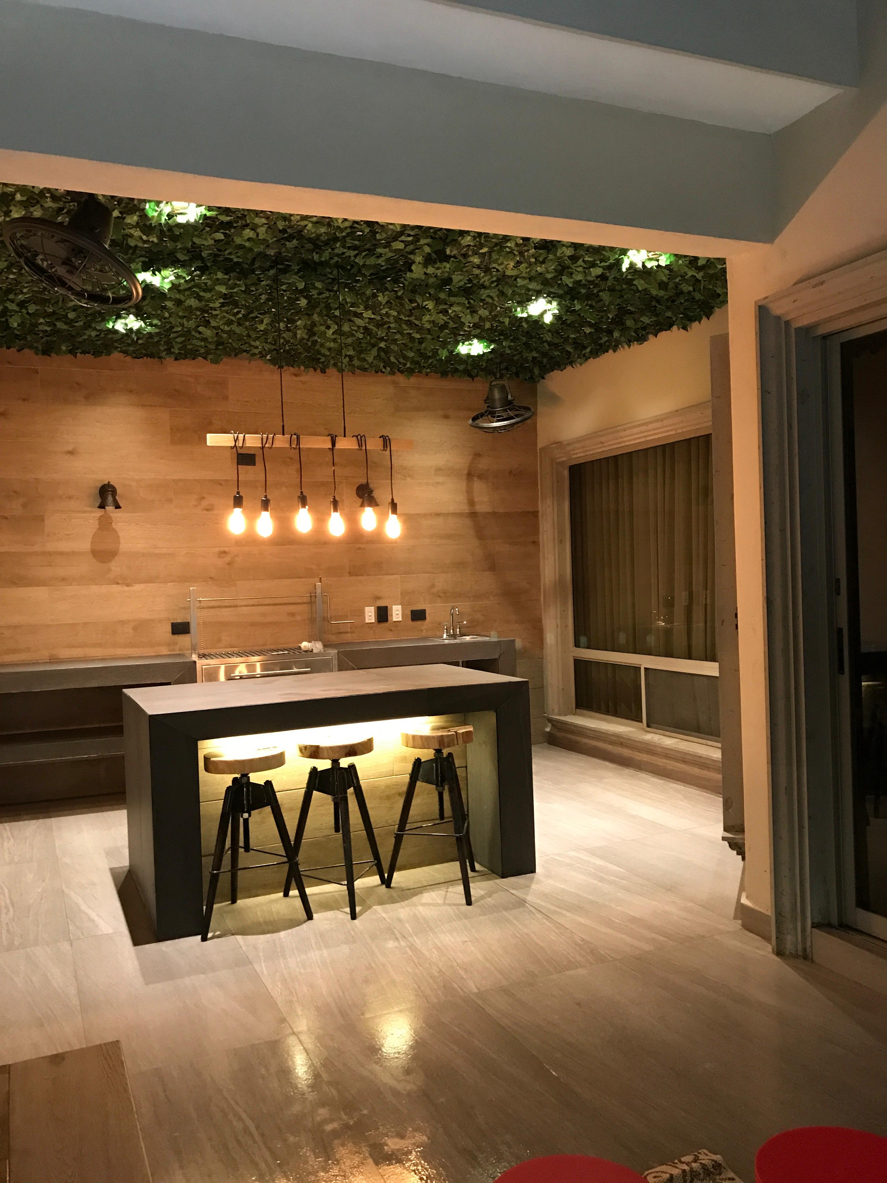 Remodelación de espacio moderna